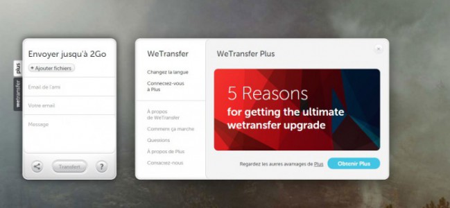 HCPE injecte 25 M$ dans dans WeTransfer