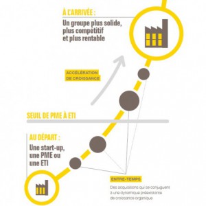 Les entreprises françaises frileuses avec la croissance externe 